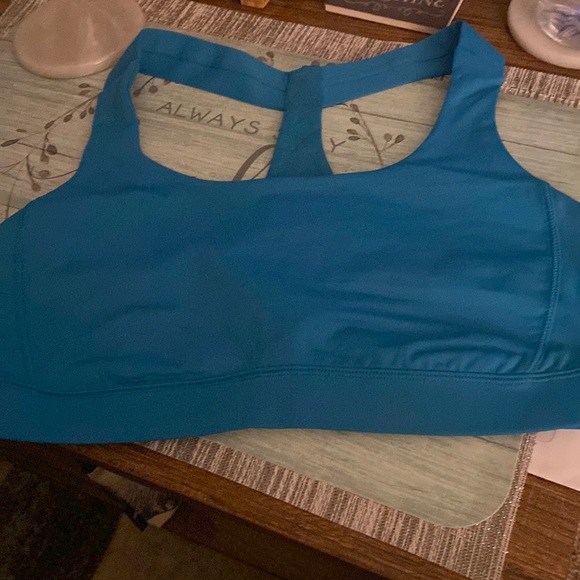 lululemon athletica Other - NWOT Lululemon blue 10 sport bra